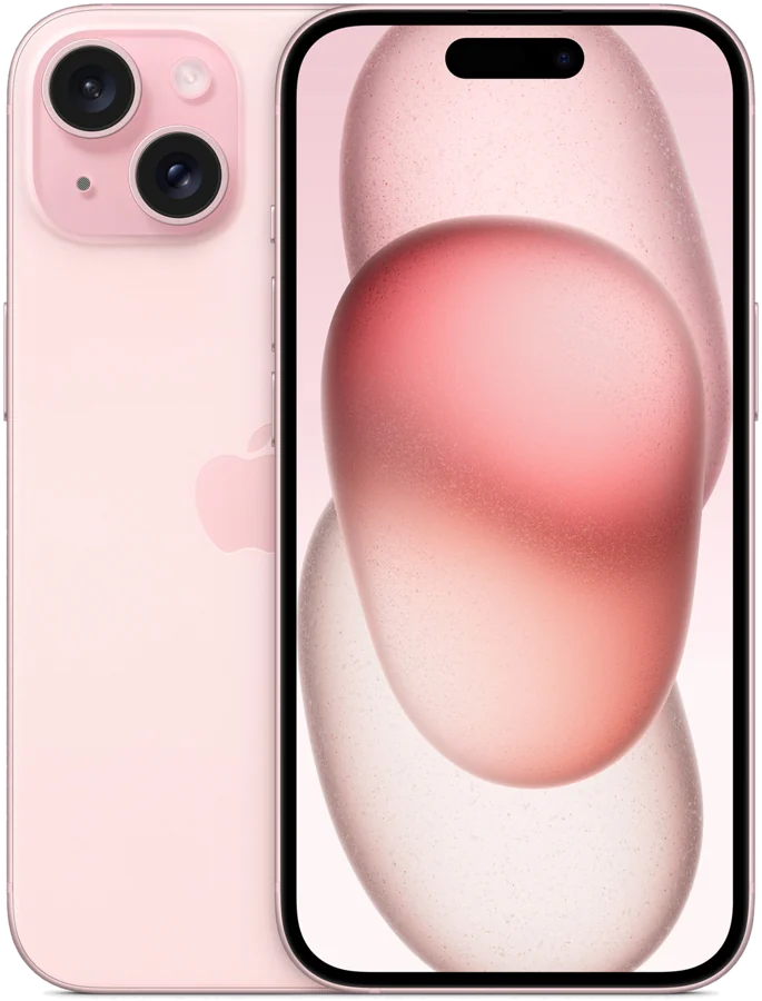 iPhone 15 color Rosado